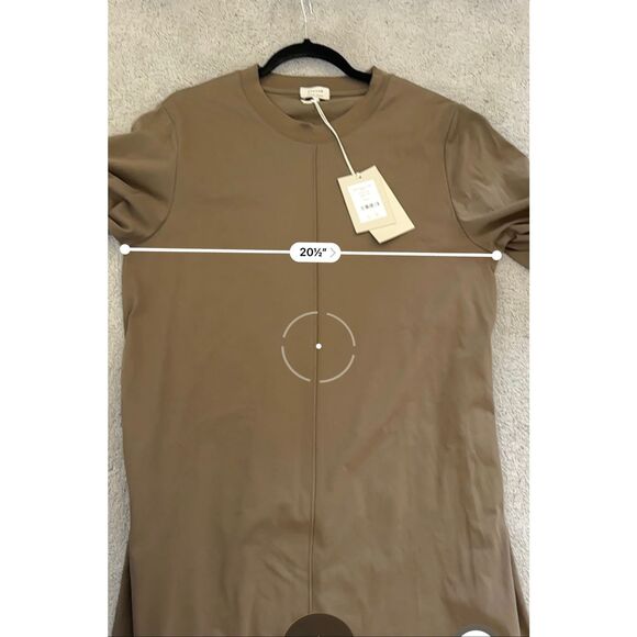 Jigsaw Olive Green Short Sleeve Mini Dress - Picture 5 of 6